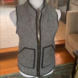 Black and White Vest
